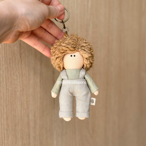 Boneco Chaveiro no Saquinho de Organza - Imagem 2
